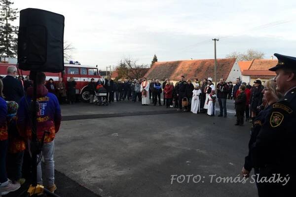 Slavnostní otevření hasičské zbrojnice - Oficiální stránky obce Kyšice