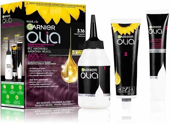 Garnier Olia 5.12 Duhová hnědá permanentní barva na vlasy