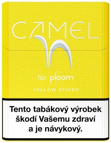 Náplně pro zahřívaný tabák CAMEL FOR PLOOM YELLOW