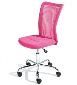 Kancelářská židle BONNIE růžová - IDEA Nábytek
