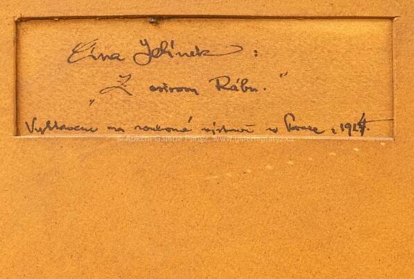 František Cína - Jelínek / Z ostrova Rábu - detail aukce « Aukce « Aukční Galerie Platýz