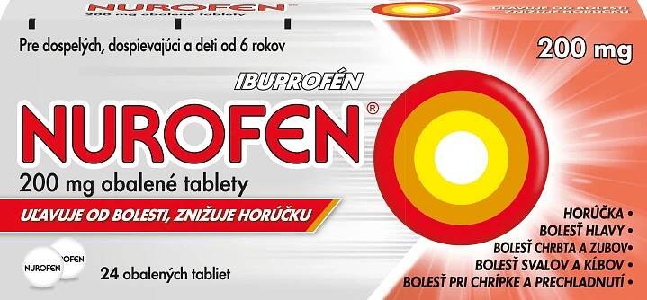 Nurofen 200 mg 24 tablet