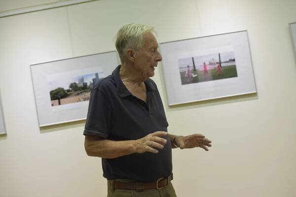 Jan Fuchs představil své fotografie z Austrálie, přítomným vyprávěl své zážitky