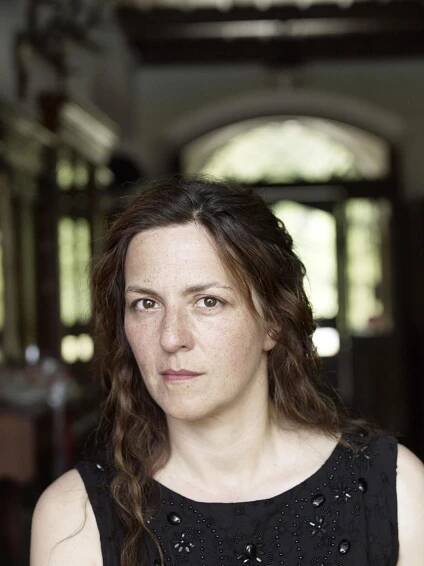 German actress Martina Gedeck. Portraits for Brigitte Woman.