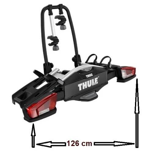 Nosič kol na tažné zařízení Thule VeloCompact 924 (2 jízdní kola)