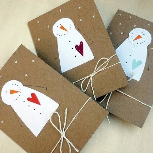 Pin by jisli on zima a Vánoce - přáníčka a jmenovky | Christmas card crafts, Christmas cards handmade, Christmas cards