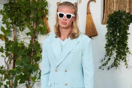 Erling Haaland is on an explosive menswear ride right now