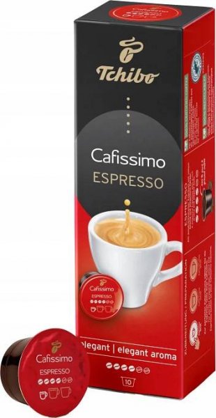 TCHIBO CAFISSIMO ESPRESSO ELEGANTNÍ 10 KAPSLÍ