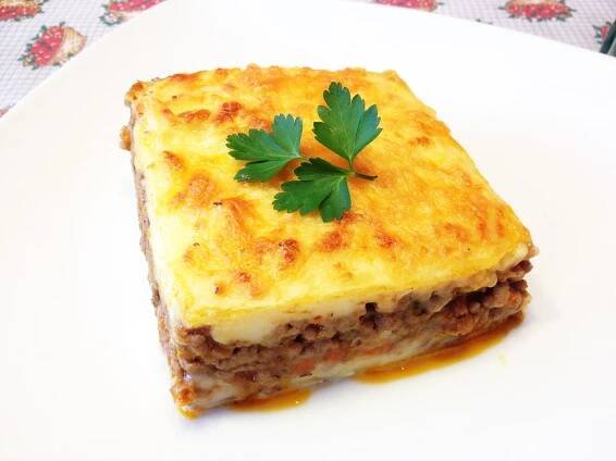 Запеканка с картошкой и фаршем в духовке