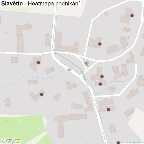 Slavětín - mapy | Kurzy.cz