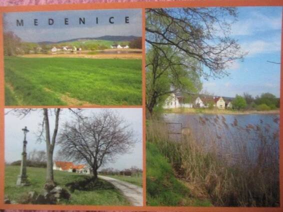 Medenice Žďár PI - Pohlednice místopis