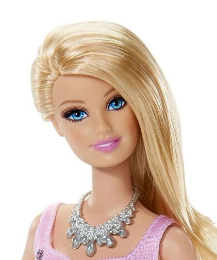 Fashionista Barbie Doll, Light Pink Dress 3