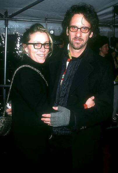 FRANCES MCDORMAND AND JOEL COEN AT THE PREMIERE OF 'O BROTHER WHERE ART THOU', NEW YORK, AMERICA