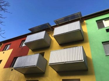 Závěsné balkony pro panelové a bytové domy
