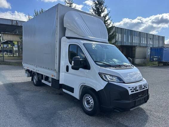 Fiat Ducato MAXI L4 plachtový valník + čelo - Dodávky Morava.cz