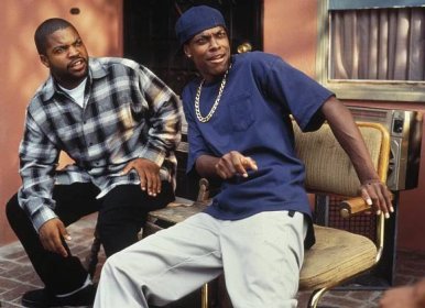 Ice Cube a Chris Tucker ve filmu Pátek