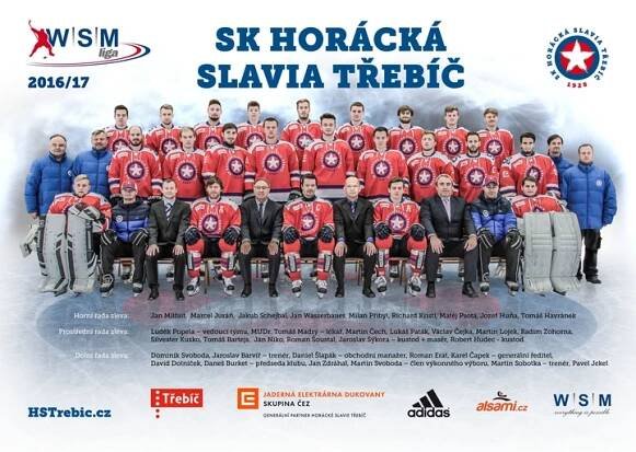 SK Horácká Slavia Třebíč » Hráči » muži 2016/2017