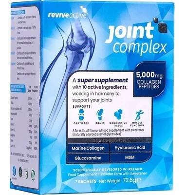 Revive Active Joint Complex, podpora kloubů, lesní plody, 7 sáčků Doplněk stravy