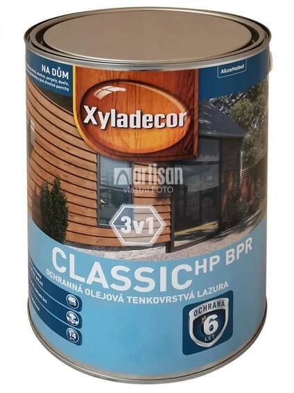 XYLADECOR Classic HP BPR 3v1 - ochranná olejová tenkovrstvá lazura na dřevo 5 l Modřín