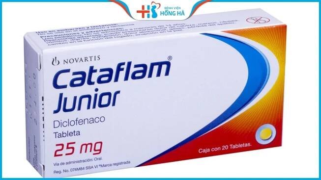 Lék diclofenac (cataflam)