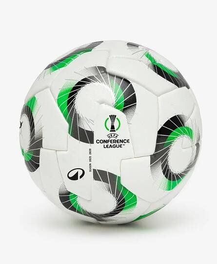 Oficiální míč UEFA Konferenční ligy ve velikosti 5 s krabicí