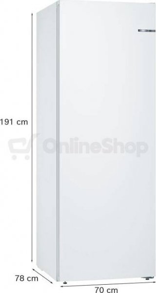 Mraznička Bosch GSN58VWEV šuplíková