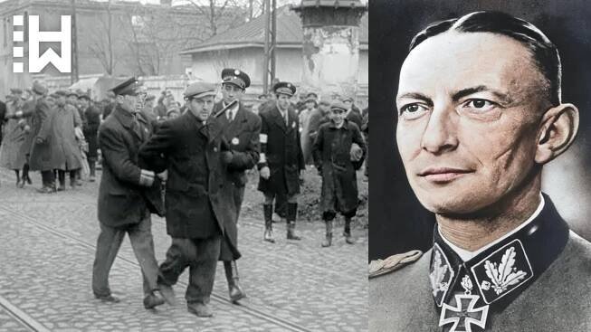 Řezník Varšavy a fanatický nacista odpovědný za vraždění při varšavském povstání - Heinz Reinefarth