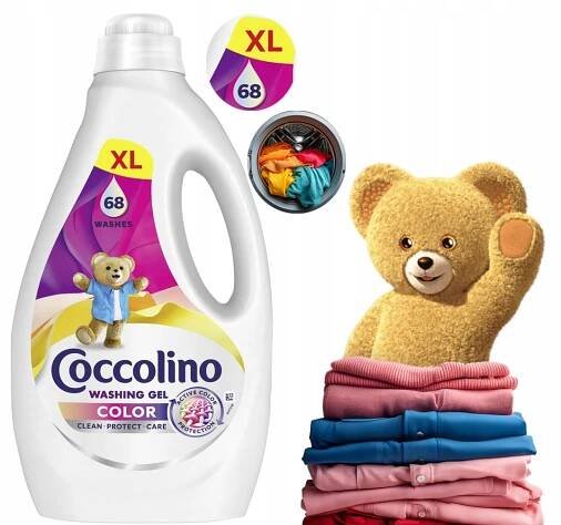 GEL NA PRANÍ XL NA BARVU COCCOLINO COLOR WASHING GEL 68 PRANÍ 2,72 L