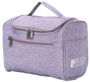 Trip Story Kosmetické pouzdro Toaletní taška Make Up Bag Make Up Bag Travel Bag Travelcosmetic s rukojetí pro přenášení ve světle šedé barvě KOSCUBA-10
