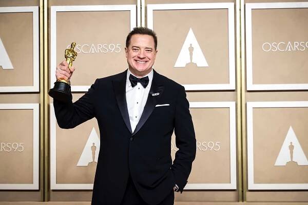 Brendan Fraser - Nejlepší mužský herecký výkon v hlavní roli - Oscar 2023