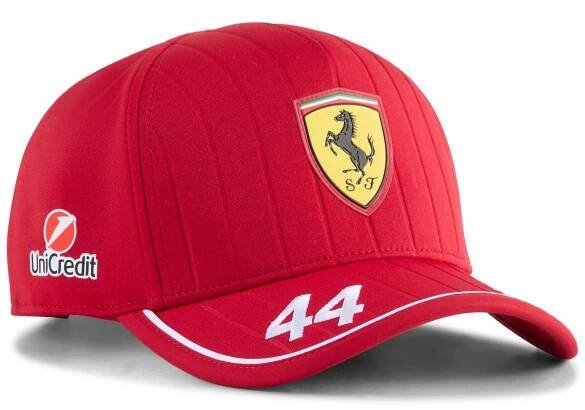 Scuderia Ferrari 2025 Team Lewis Hamilton Cap - Red