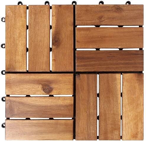 Linder Exclusiv AF1002 30 x 30 x 2,4 cm 22 ks akácie