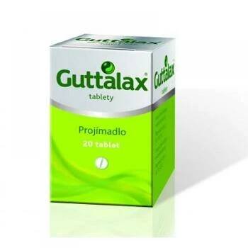 GUTTALAX Projímadlo 20 tablet (Léky na zácpu a projímadla)
