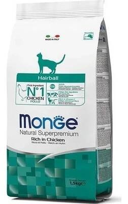 Monge Cat Hairball 0,4 kg od 111 Kč - Heureka.cz