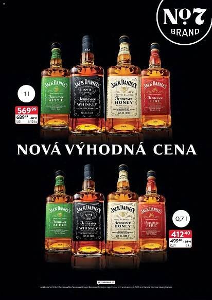Astur & Qanto leták - Velkoobchod 07/2025 od 01.07.2025 | Strana: 26 | Produkty: Whiskey, Apple, Jack Daniel’s
