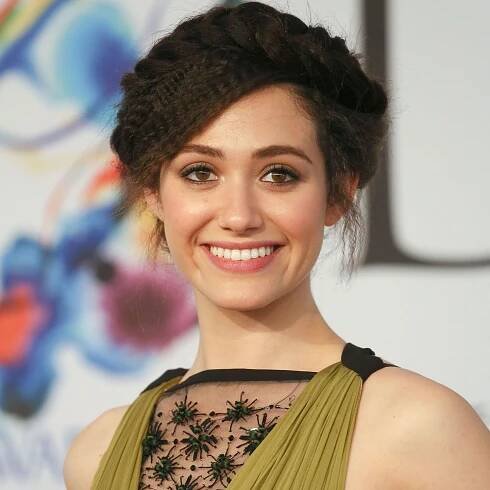 Emmy Rossum Is Married&-See Her Stunning Custom Carolina Herrera Gown