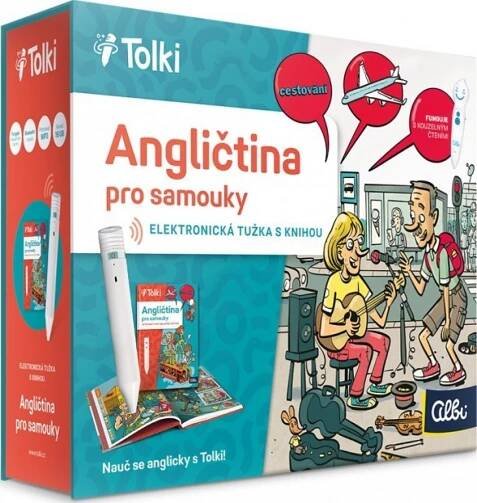 Albi Tolki Albi tužka 2.0 a Angličtina pro samouky