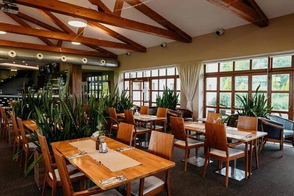 Restaurace v ubytování Hotel Golf Resort Olomouc