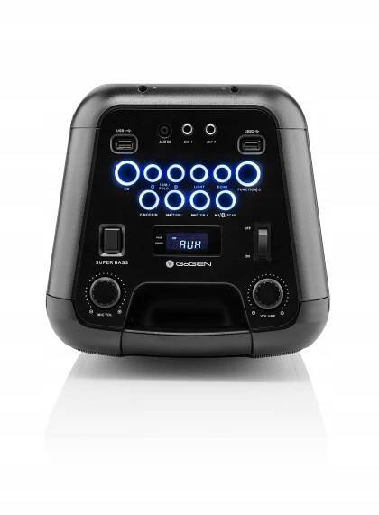 PŘENOSNÝ BLUETOOTH REPRODUKTOR KARAOKE 70W GOGEN 686X Napájení síťové / na baterie