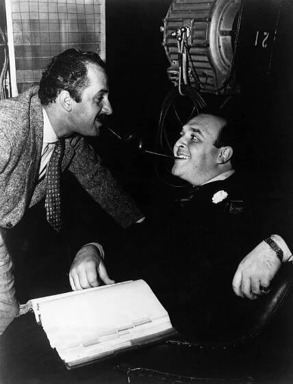 THE THREE MUSKETEERS, Keenan Wynn, George Sidney, on-set, 1948