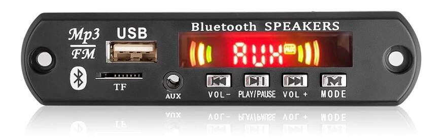 DC 5V-26V 40W zesilovač MP3 Dekodér Deska Bluetooth 5.0 MP3 přehrávač do auta USB FM AUX Rádio Modul pro záznam zvuku Pro reproduktor Handsfree