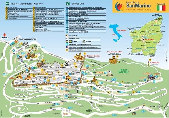 Tři pevnosti na vrcholku hory Monte Titano – nejen to nabízí malinkaté San Marino – S dětmi po Evropě
