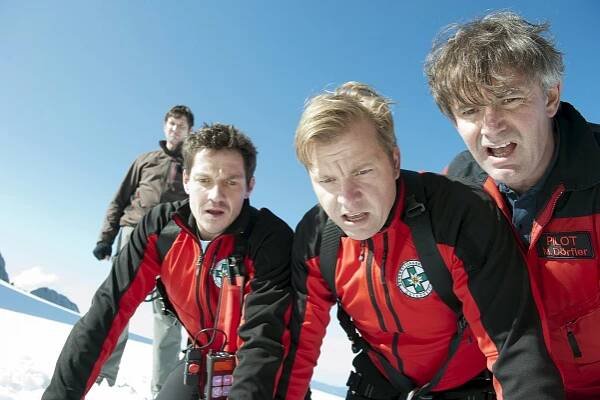 Záchranáři z hor - Smrtelná důvěra - Z filmu - Andreas Kiendl, Markus Brandl, Martin Klempnow, Robert Lohr