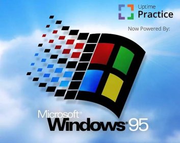Latest Version of Uptime Practice - Powered by Windows 95