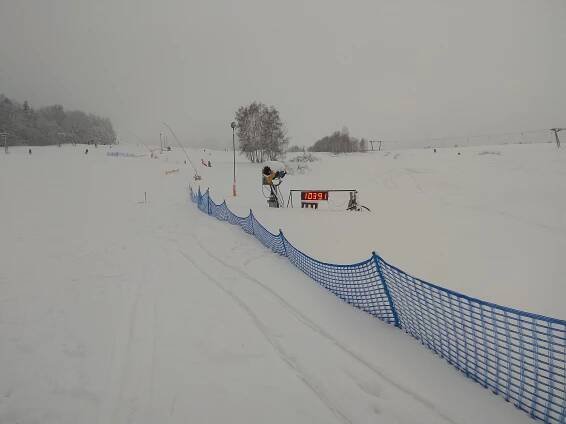 13.1.2019 snowpark, crossovka i časomíra v provozu!