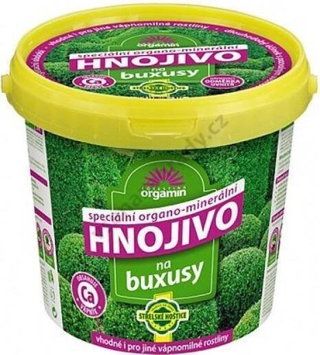 Hnojivo ORGAMIN na buxusy 1,4kg