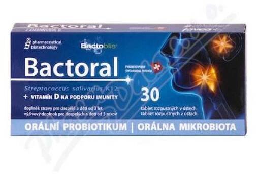 Bactoral + Vitamín D 30 tablet