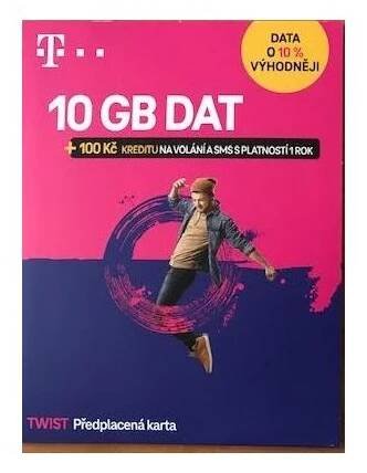 T-Mobile Twist 10 GB + 100 Kč - iotlevne.cz