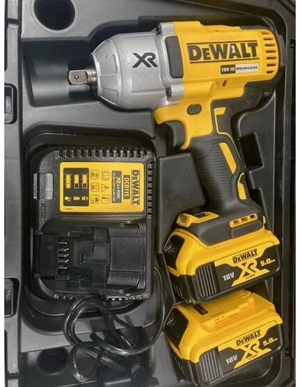 VÝPRODEJ DeWALT DCF899P2 Aku rázový utahovák 18V 1/2" (950 Nm/2x5,0Ah) kufr Tstak PO SERVISE!!