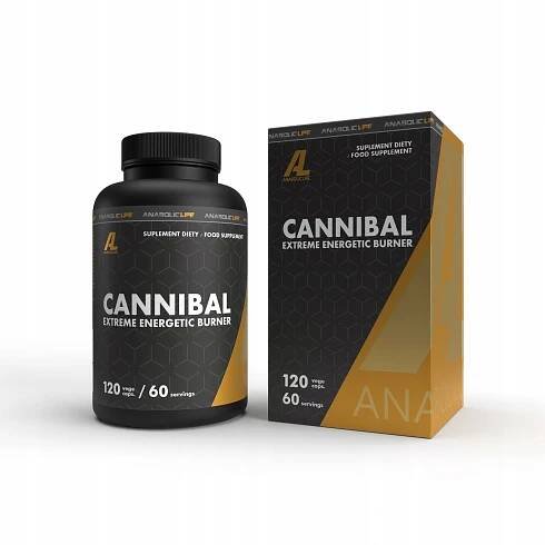ANABOLIC LIFE CANNIBAL 120 KAPSLÍ SILNÝ SPALOVAČ TUKŮ FAT BURNER REDUKCE